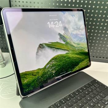 AIUV適用ipad pro鋼化膜2022款平板膜11寸mini6鋼化玻璃膜AR增透降反射全屏覆蓋高畫質12.9