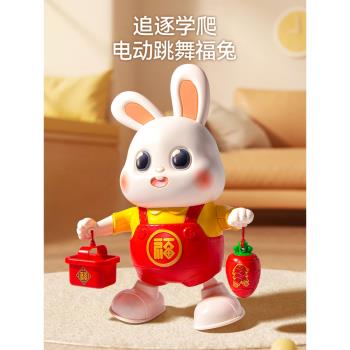 嬰兒玩具抬頭練習0一1歲新生兔子