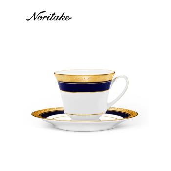 Noritake則武CRESTWOOD COBALT咖啡杯歐式復古精緻下午茶茶具家用