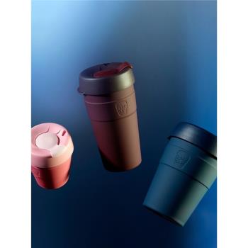 澳洲Keepcup2020新款雙層不銹鋼保溫隨行咖啡杯送不銹鋼吸管/毛刷