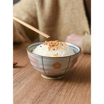 日本進口有田燒米飯碗家用陶瓷湯碗飯碗高顏值復古拉麵碗高腳小碗