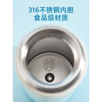 三麗鷗玉桂狗兒童保溫杯女孩316食品級吸管小學生上學專用水杯壺