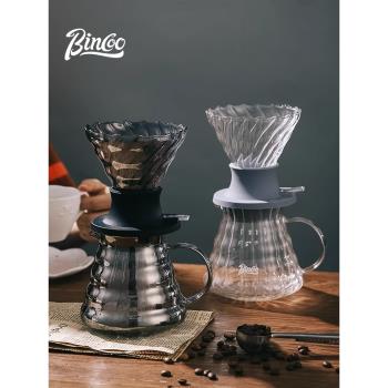 Bincoo玻璃泡茶咖啡壺聰明杯