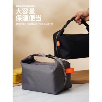 大容量時尚防水防油手拎便當袋