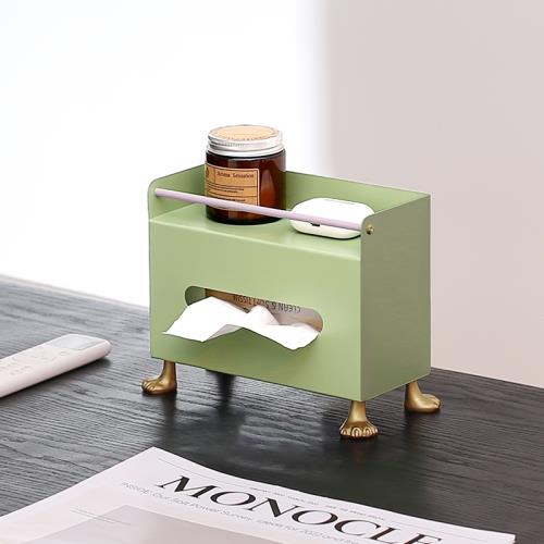 空之喵喵茶幾紙巾盒客廳高檔輕奢多功能抽紙盒簡約現代收納盒餐廳