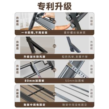 晾衣架落地折疊室內晾衣桿室外家用陽臺伸縮臥室移動曬被子神器