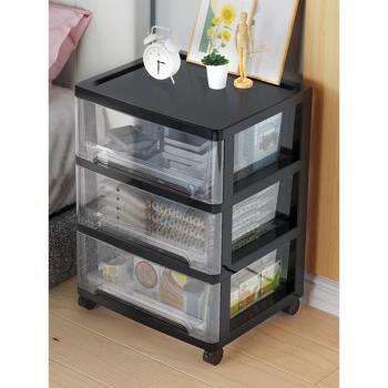 宿舍床頭置物架落地書架多層床頭櫃床邊儲物架臥室兒童玩具收納架