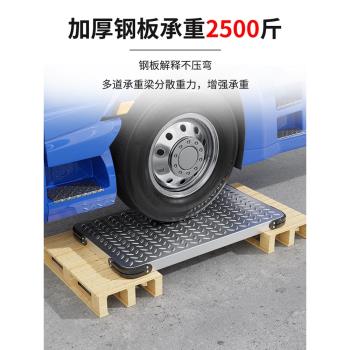 鋼板小推車拉貨手推車搬運車家用平板車便攜拖車折疊小拉車手拉車