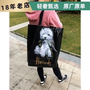 特大容量防水購物袋買菜可折疊便攜環保袋逛街寵物袋手提包收納袋