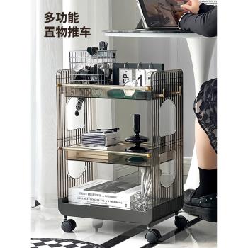 小推車置物架廚房零食多層收納架落地衛生間浴室移動夾縫儲物架子