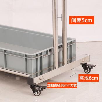 不銹鋼拖把架落地式掛掃把拖布固定架墩布架可移動清潔工具置物架