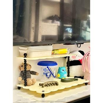 梅氏亞克力水杯置物架簡約臥室桌面裝飾家居化妝品多層收納展示架