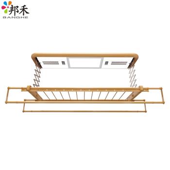 邦禾 電動晾衣架 陽臺升降晾衣桿 折疊智慧遙控曬衣架 自動掛衣架