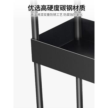 冰箱置物架側收納廚房夾縫落地超窄儲物架子窄縫隙窄款帶輪小推車