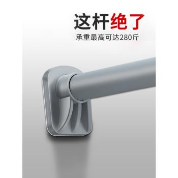 伸縮晾衣架飄窗小戶型神器陽臺窗戶晾衣桿小空間晾衣架家用曬衣架