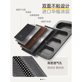 德國焙可美法棍模具法式麵包法棍烤盤熱狗烘焙模具蛋糕烤盤烤箱用