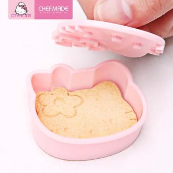 學廚HELLO KITTY 工具套裝家用烘焙模具套餐矽膠墊麵粉篩切板模具