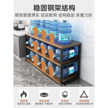 廚房置物架落地多功能切菜桌子微波爐簡易架子家用貨架多層收納架