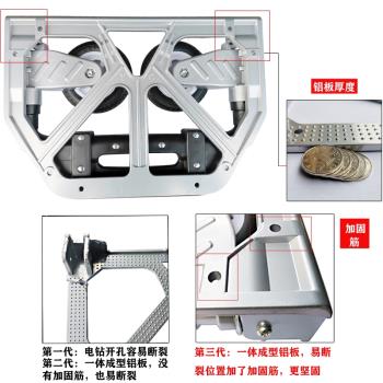 家用爬樓手拉車小便攜折疊行李車拖車手推車拉桿車買菜車搬運神器