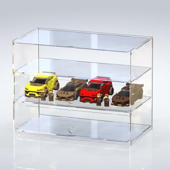 邁凱倫賽車亞克力展示盒適用樂高speed系列75892/75895手辦收納盒