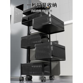 極窄縫隙冰箱多層零食不銹鋼廚房