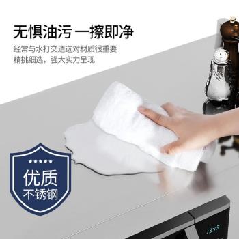 穩納廚房置物架落地加厚不銹鋼收納架微波爐架子烤箱貨架B3608