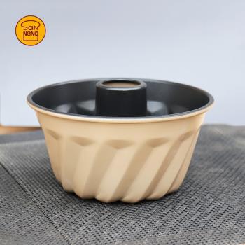 三能皇冠麵包模不沾SN6823咕咕霍夫乳酪蛋糕空心菊花模具中空戚風