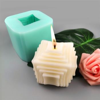 diy蠟燭擺件手工製作矽膠模具
