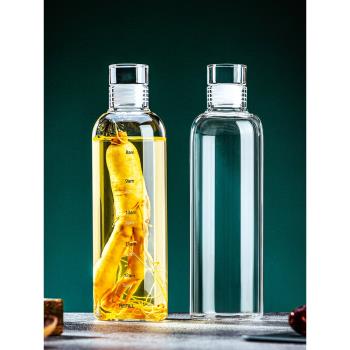 高檔密封食品級泡酒玻璃瓶