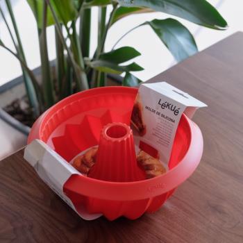 LEKUE 468寸蒸烤箱矽膠蛋糕模具