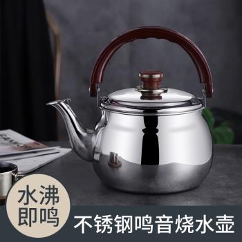燒水壺球形201不銹鋼燃氣新款家用大容量家用2升明火電磁爐可用