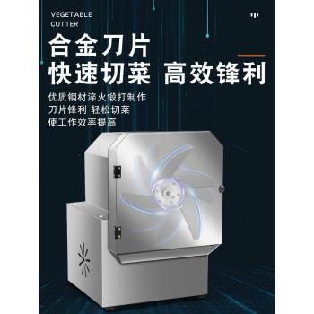多功能電動切菜機商用自動切韭菜蔥花機酸菜切絲藕辣椒切片切段機