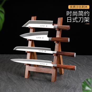 多層木製品壽司沙比利使用刀架