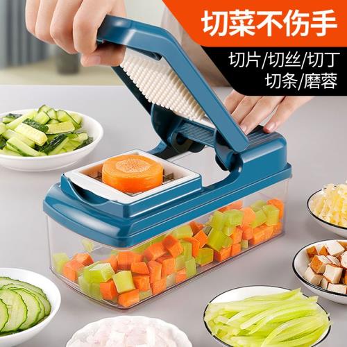 切菜神器切丁土豆絲切絲家用廚房多功能切片機削擦絲刨絲器