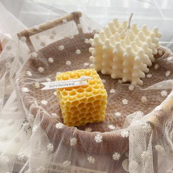 蜂巢韓國ins風石膏矽膠蠟燭模具
