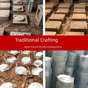 鋁鍋加厚煎鍋鋁平底鍋老式鍋家用不粘鍋炕餅鍋烙餅手工鑄鋁鏊子