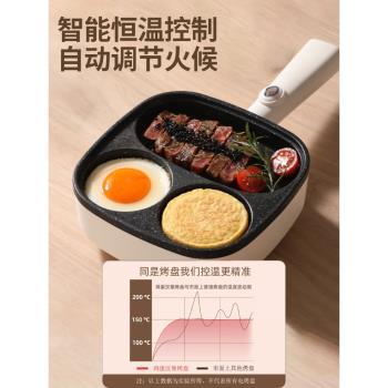 漢堡鍋三合一早餐電機煎蛋神器