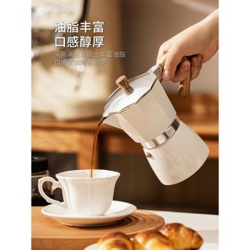 摩登主婦煮咖啡戶外萃取摩卡壺