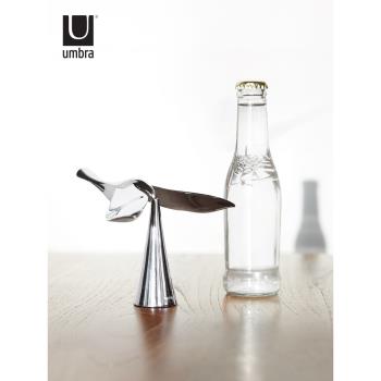 Umbra 飛鳥開瓶器平衡不倒翁小鳥啤酒開瓶器平衡鳥酒起子創意擺件