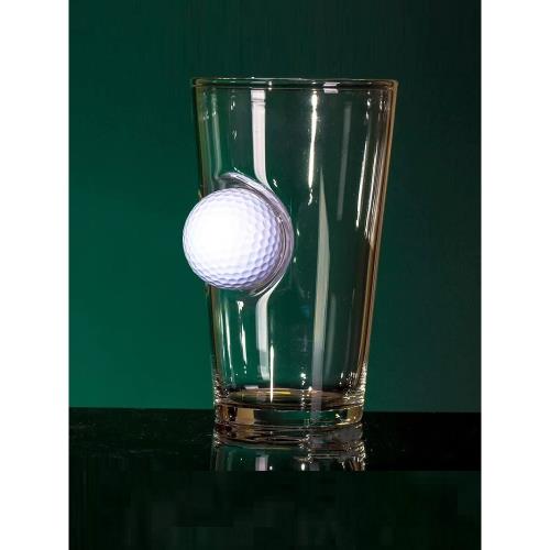 Xnells高爾夫啤酒杯高爾夫球嵌入紀念禮品Hole In One 一桿進洞|酒杯(新