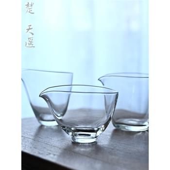 耐熱玻璃禪意簡約水滴百搭功道杯