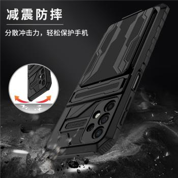 適用三星A32手機殼5G版全包保護套SamsungA32可插卡4g磨砂硬殼SM-A325F防摔卡包galaxya32放卡片男女款外殼子