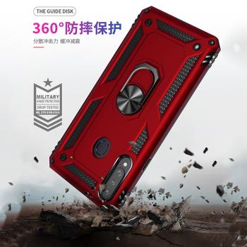 適用三星A50s手機殼A20s保護A30s矽膠套全包邊防摔SM-A5070磁吸指環A2070軟硬殼A3050高檔galaxy男女款外殼子