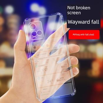 vivo Y33S氣囊防摔手機殼硅膠保護套全包超薄軟套透明加厚防滑鏡頭保護外殼新個性款簡約創意