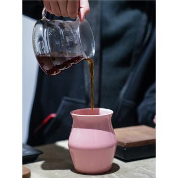 素止手沖比賽品鑒杯咖啡陶瓷