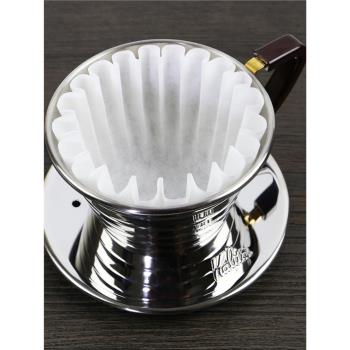 日本 Kalita 手沖咖啡濾紙/蛋糕杯/折紙濾杯波紋漂白濾紙 155/185