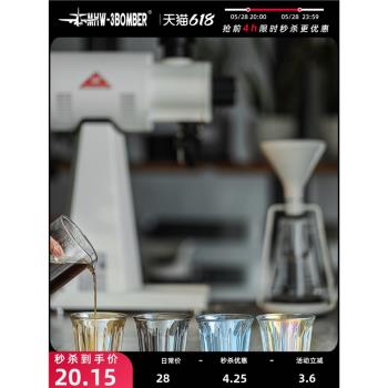 MHW-3BOMBER轟炸機玻璃杯 Wright系列 Dirty咖啡杯 澳白杯 拿鐵杯