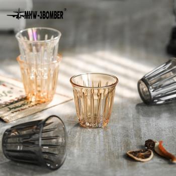 MHW-3BOMBER轟炸機玻璃杯 Wright系列 Dirty咖啡杯 澳白杯 拿鐵杯