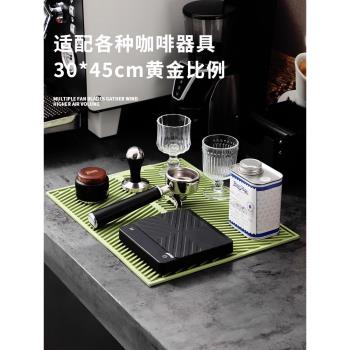 Bincoo桌面手柄吧臺瀝水墊咖啡