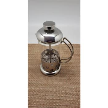 玻璃泡茶壺不銹鋼耐熱沖茶器法壓壺咖啡壺茶壺濾壓茶壺打奶泡器
